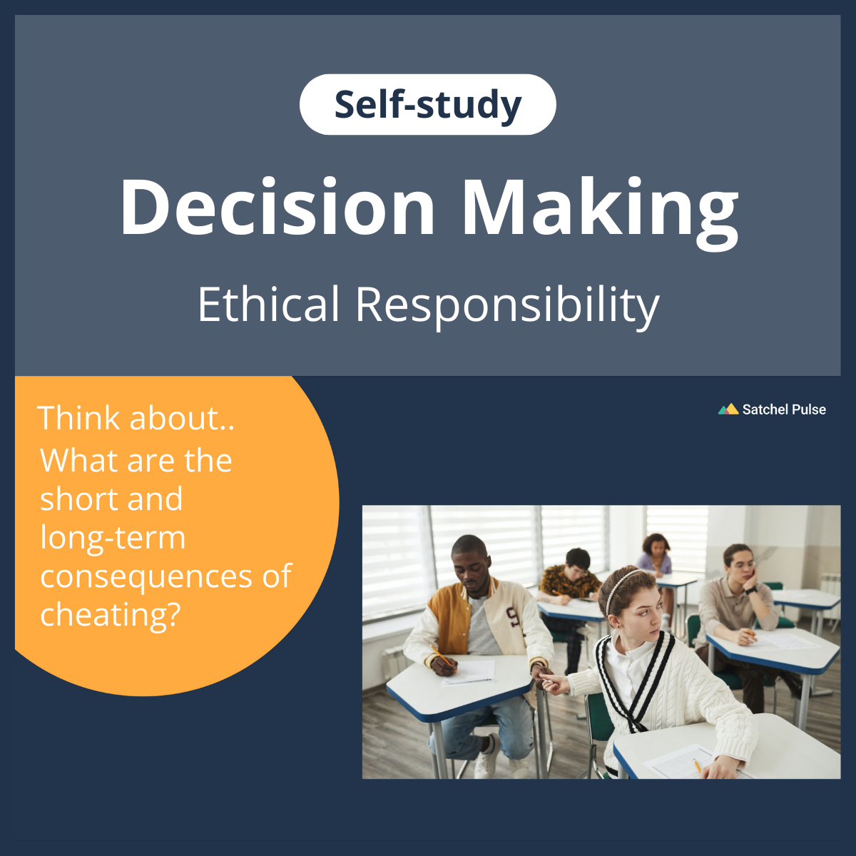 SEL self-study focusing on Ethical Responsibility to use in your classroom as one of your SEL activities for Responsible Decision-Making