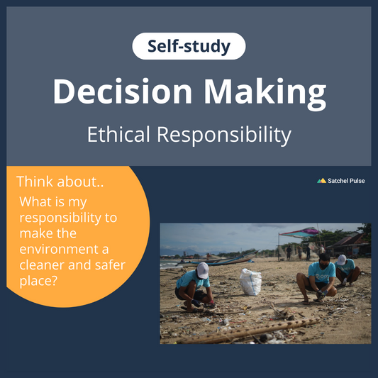 SEL self-study focusing on Ethical Responsibility to use in your classroom as one of your SEL activities for Responsible Decision-Making