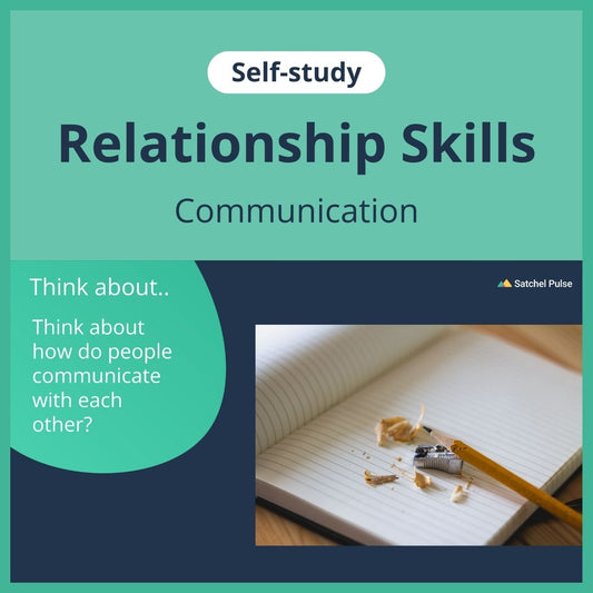SEL self-study focusing on Communication to use in your classroom as one of your SEL activities for Relationship Skills