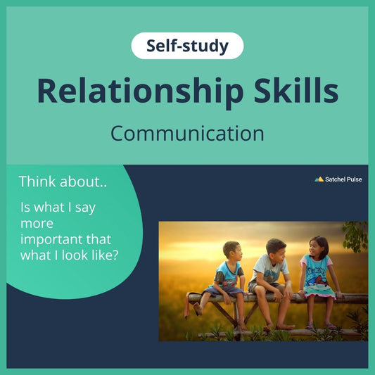 SEL self-study focusing on Communication to use in your classroom as one of your SEL activities for Relationship Skills