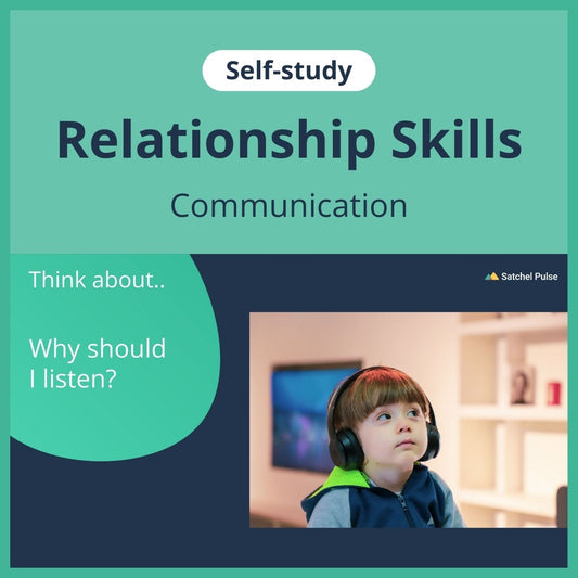 SEL self-study focusing on Communication to use in your classroom as one of your SEL activities for Relationship Skills