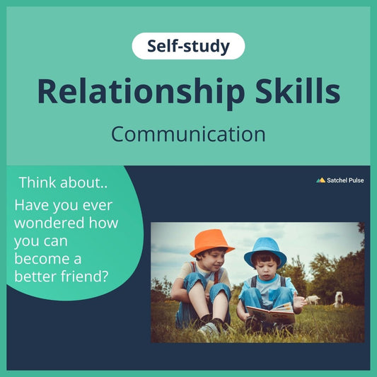 SEL self-study focusing on Communication to use in your classroom as one of your SEL activities for Relationship Skills