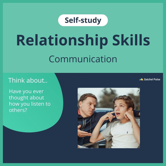 SEL self-study focusing on Communication to use in your classroom as one of your SEL activities for Relationship Skills