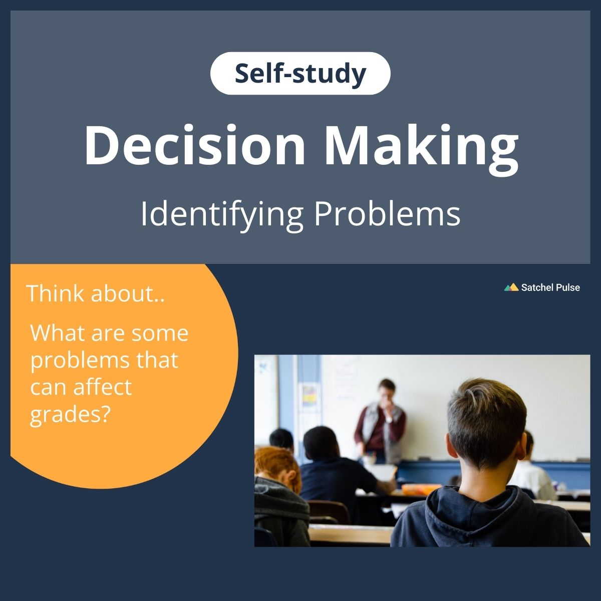 SEL self-study focusing on Identifying Problems to use in your classroom as one of your SEL activities for Responsible Decision-Making
