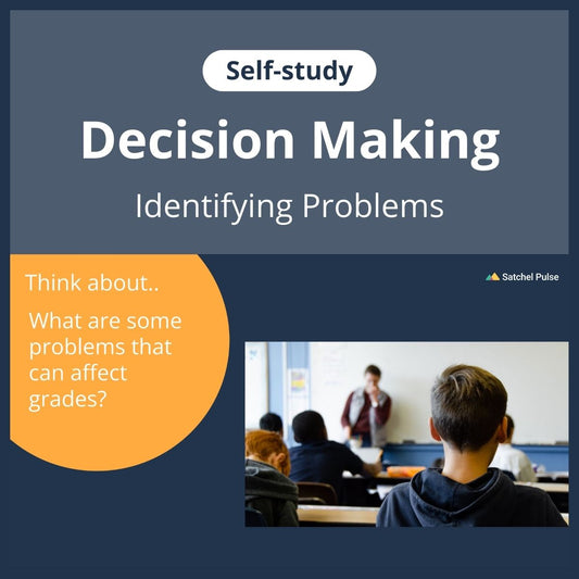 SEL self-study focusing on Identifying Problems to use in your classroom as one of your SEL activities for Responsible Decision-Making