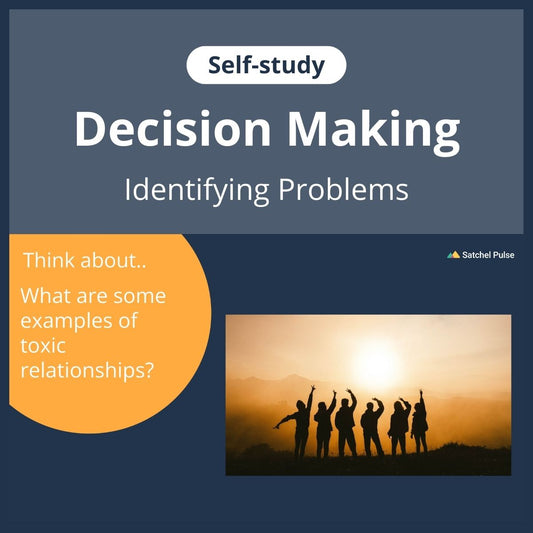 SEL self-study focusing on Identifying Problems to use in your classroom as one of your SEL activities for Responsible Decision-Making