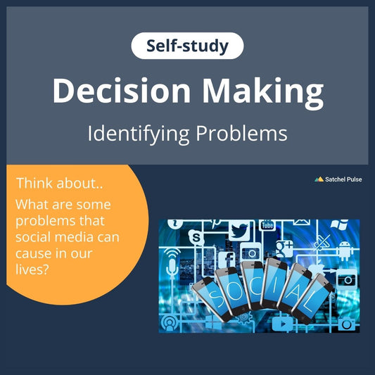SEL self-study focusing on Identifying Problems to use in your classroom as one of your SEL activities for Responsible Decision-Making