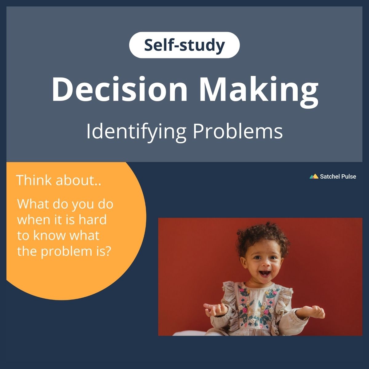 SEL self-study focusing on Identifying Problems to use in your classroom as one of your SEL activities for Responsible Decision-Making