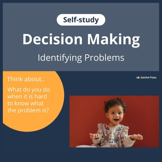 SEL self-study focusing on Identifying Problems to use in your classroom as one of your SEL activities for Responsible Decision-Making