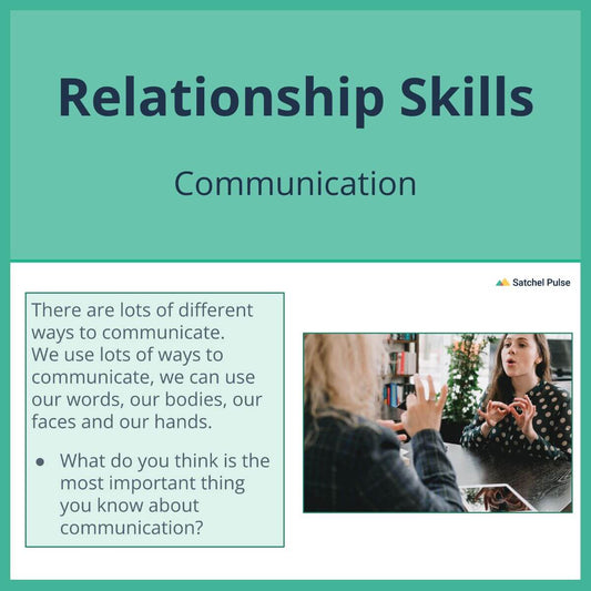SEL Lesson focusing on Communication to use in your classroom as one of your SEL activities for Relationship Skills
