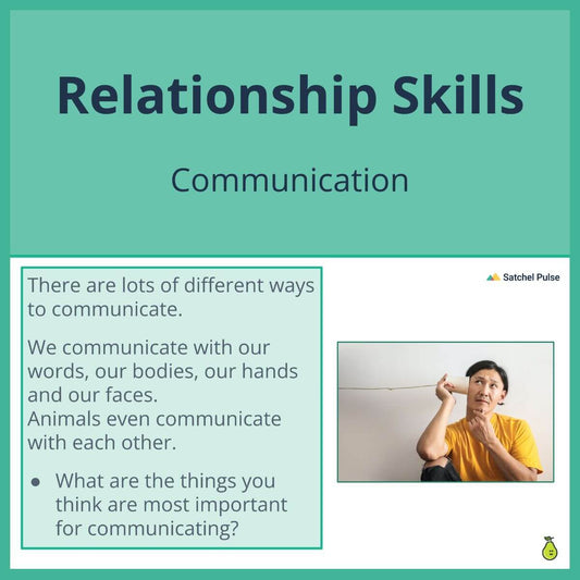 SEL Lesson focusing on Communication to use in your classroom as one of your SEL activities for Relationship Skills