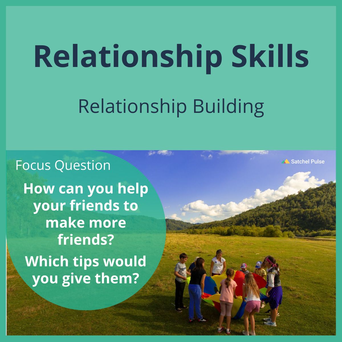 SEL Lesson focusing on Relationship Building to use in your classroom as one of your SEL activities for Relationship Skills