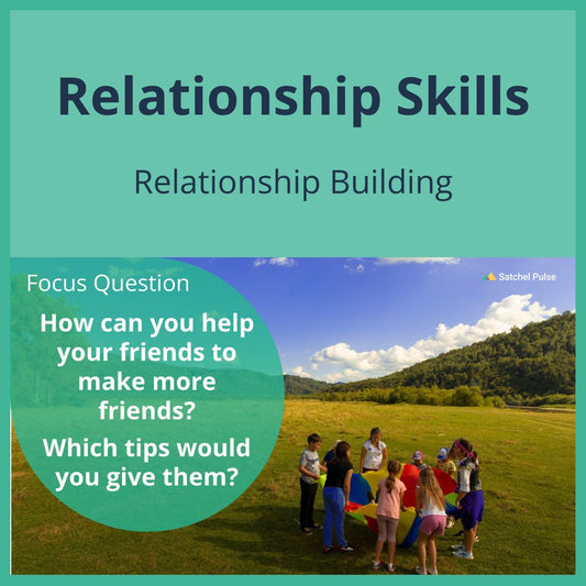 SEL Lesson focusing on Relationship Building to use in your classroom as one of your SEL activities for Relationship Skills