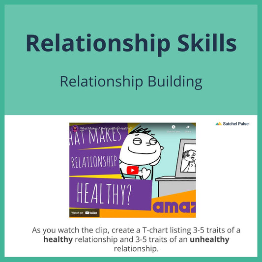 SEL Lesson focusing on Relationship Building to use in your classroom as one of your SEL activities for Relationship Skills