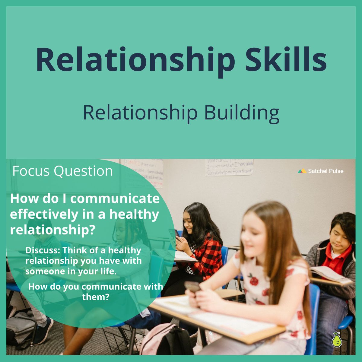 SEL Lesson focusing on Relationship Building to use in your classroom as one of your SEL activities for Relationship Skills