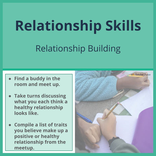 SEL Lesson focusing on Relationship Building to use in your classroom as one of your SEL activities for Relationship Skills