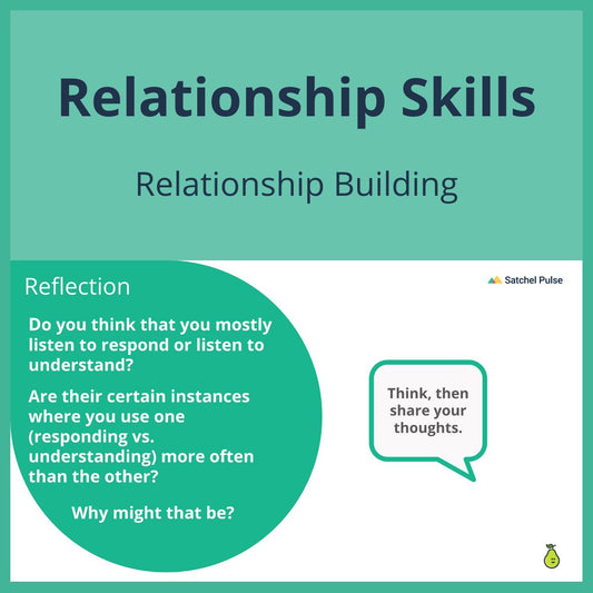 SEL Lesson focusing on Relationship Building to use in your classroom as one of your SEL activities for Relationship Skills