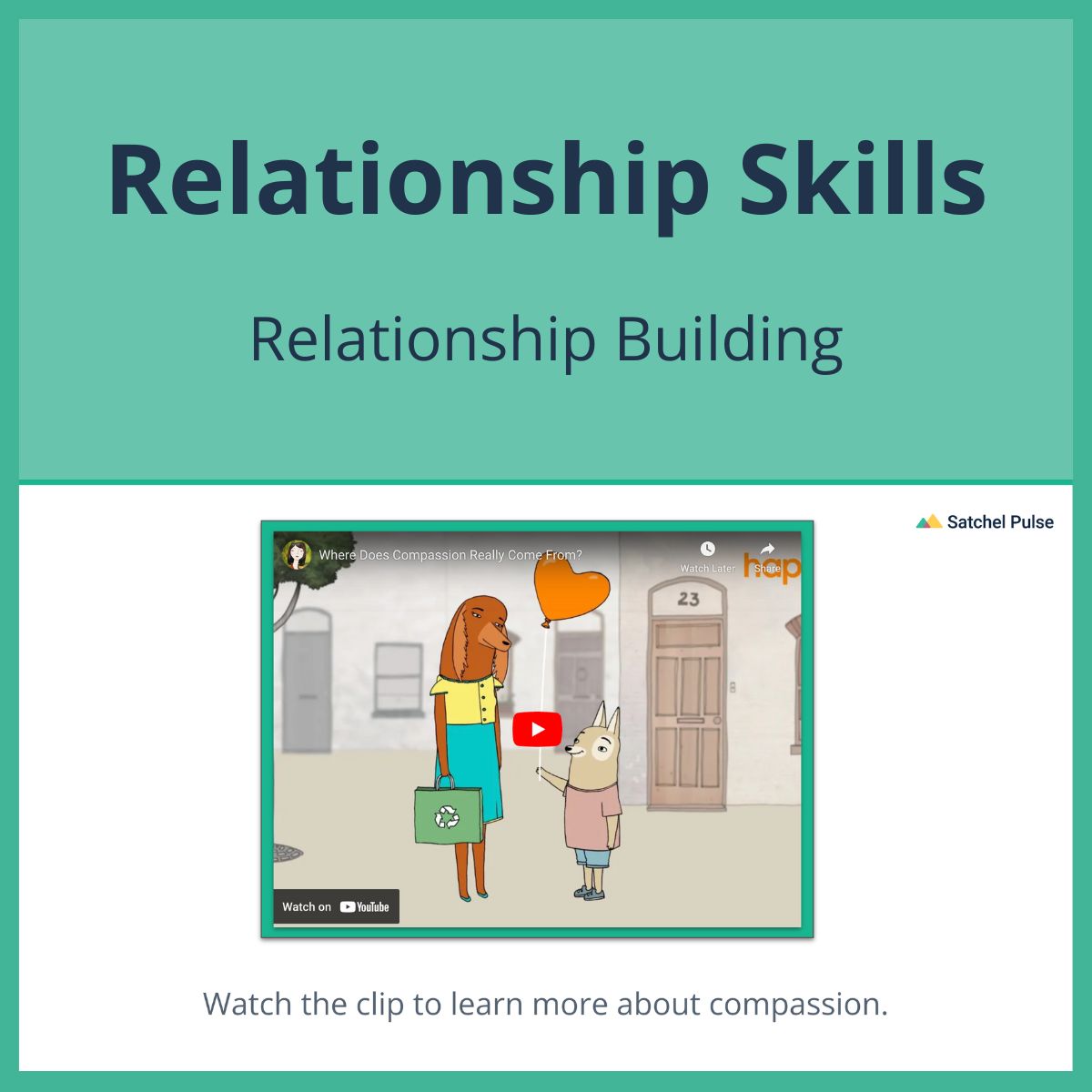 SEL Lesson focusing on Relationship Building to use in your classroom as one of your SEL activities for Relationship Skills
