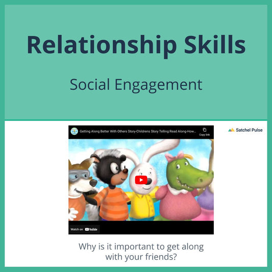 SEL Lesson focusing on Social Engagement to use in your classroom as one of your SEL activities for Relationship Skills
