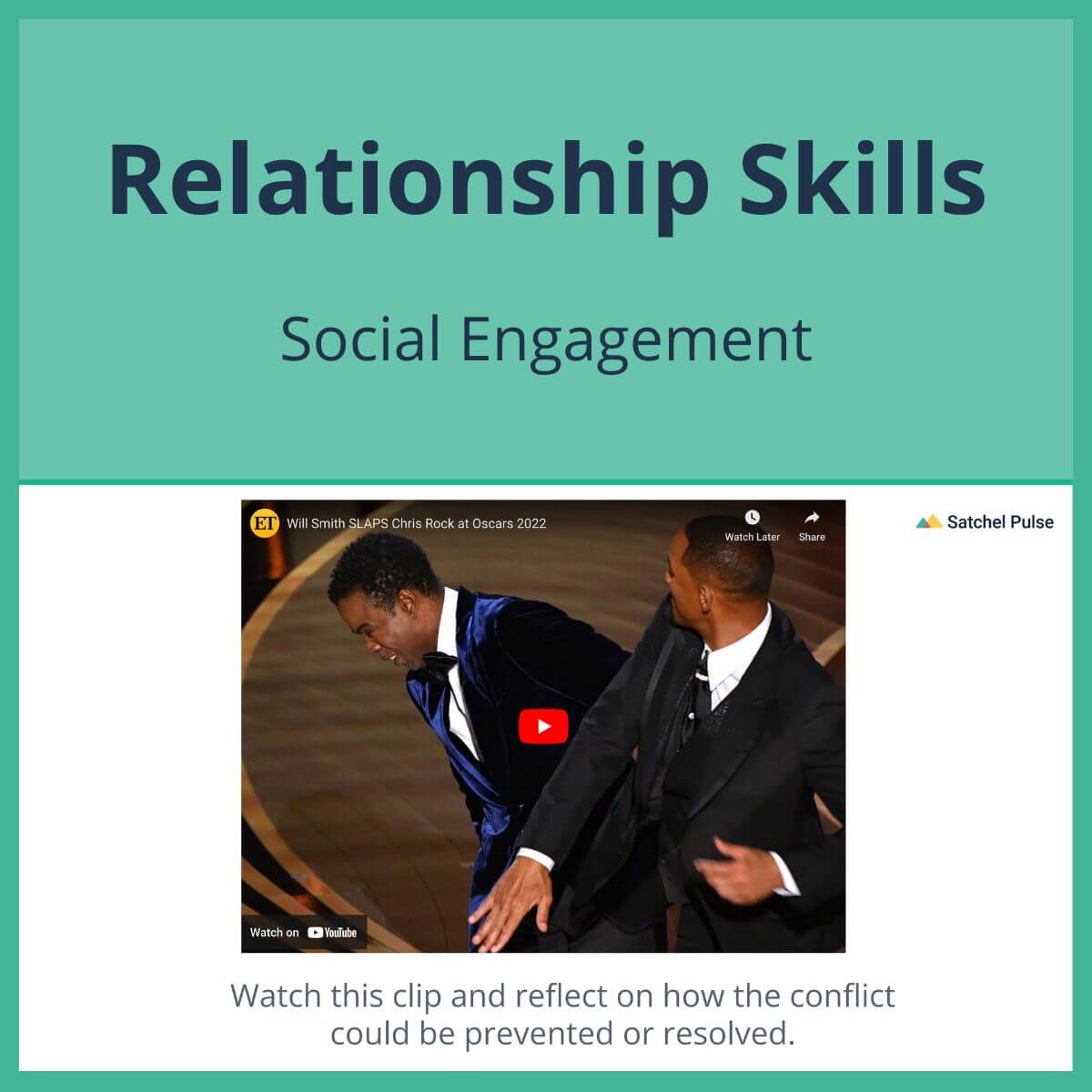 SEL Lesson focusing on Social Engagement to use in your classroom as one of your SEL activities for Relationship Skills