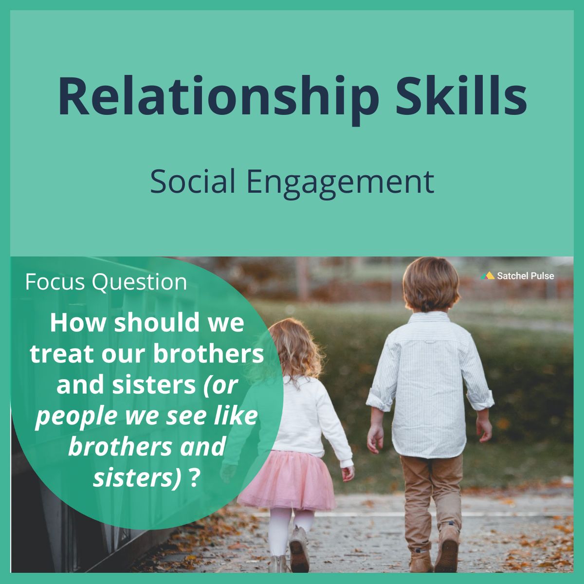 SEL Lesson focusing on Social Engagement to use in your classroom as one of your SEL activities for Relationship Skills