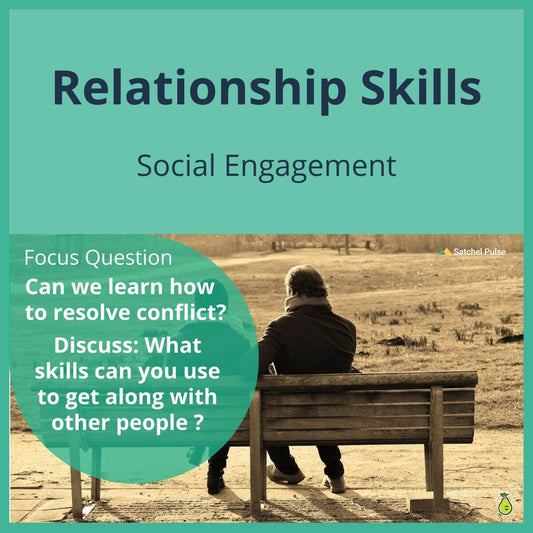 SEL Lesson focusing on Social Engagement to use in your classroom as one of your SEL activities for Relationship Skills