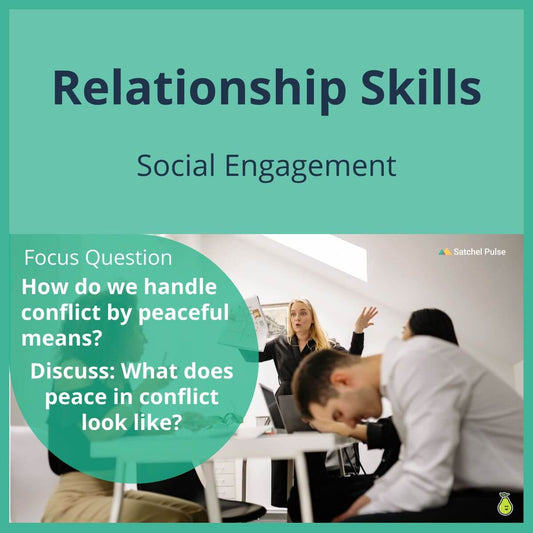 SEL Lesson focusing on Social Engagement to use in your classroom as one of your SEL activities for Relationship Skills
