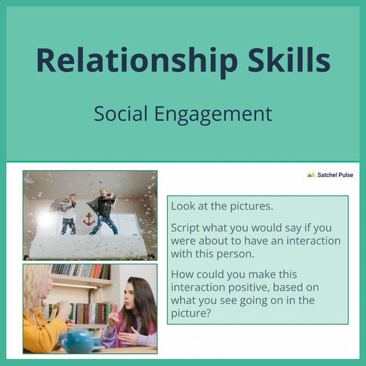SEL Lesson focusing on Social Engagement to use in your classroom as one of your SEL activities for Relationship Skills