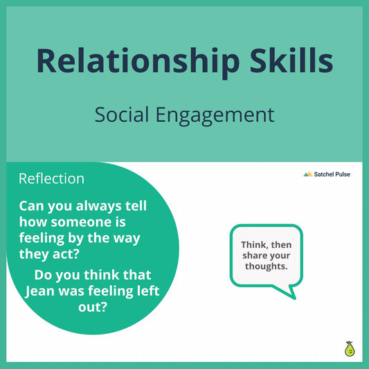 SEL Lesson focusing on Social Engagement to use in your classroom as one of your SEL activities for Relationship Skills