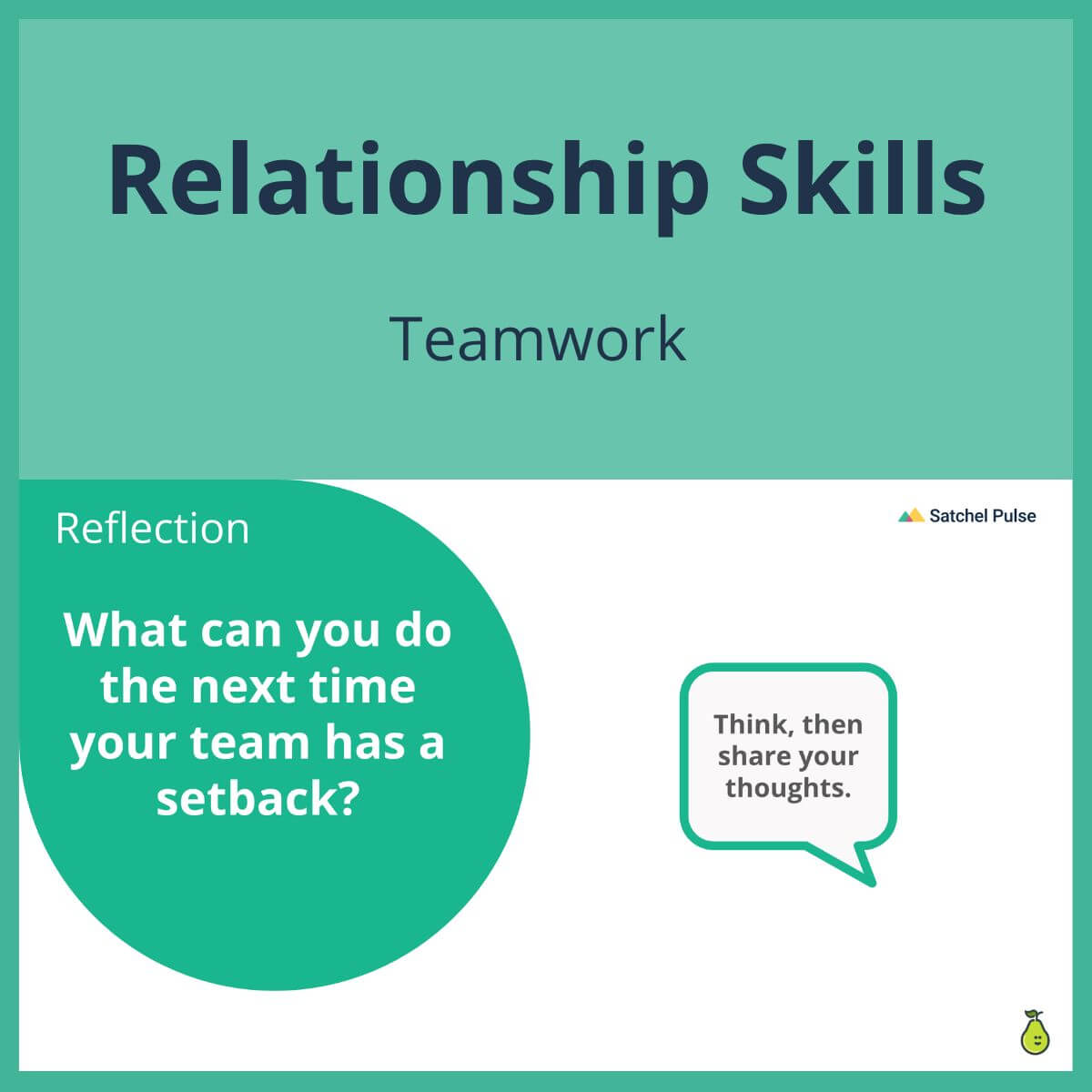SEL Lesson focusing on Team Work to use in your classroom as one of your SEL activities for Relationship Skills