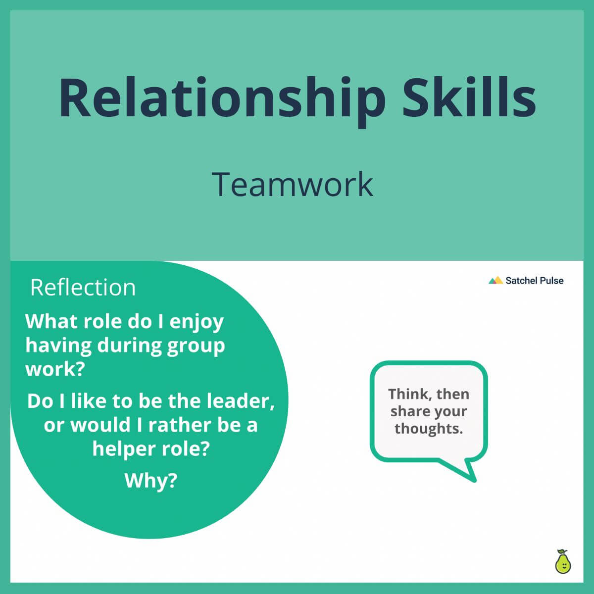 SEL Lesson focusing on Team Work to use in your classroom as one of your SEL activities for Relationship Skills