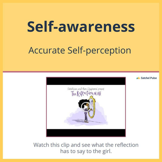 SEL Lesson focusing on Accurate Self-Perception to use in your classroom as one of your SEL activities for Self-Awareness