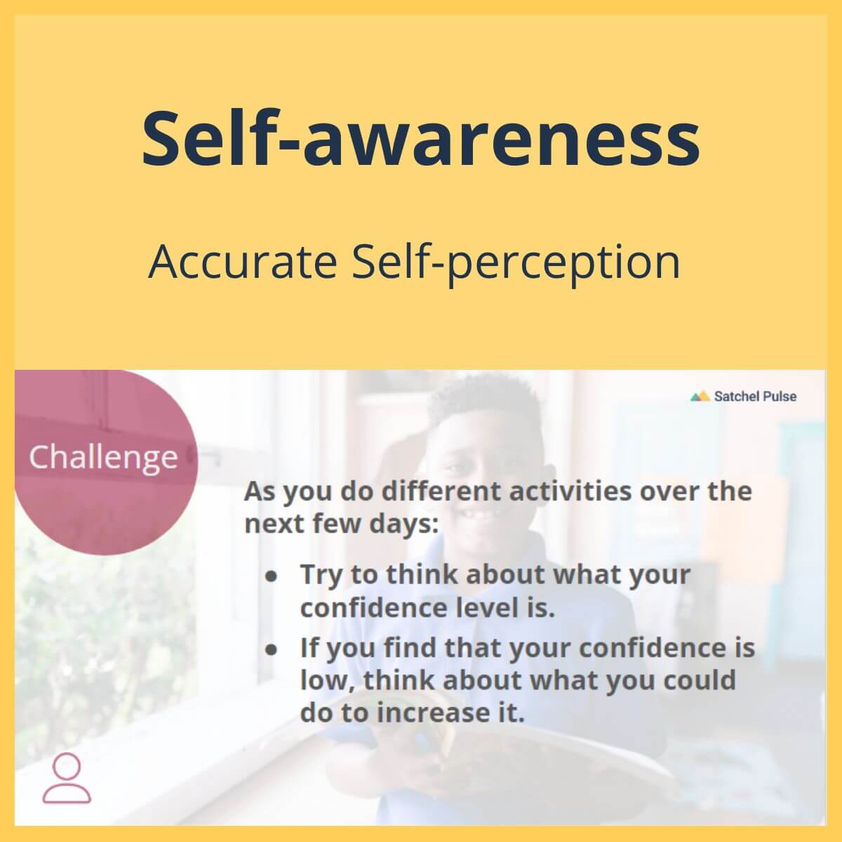 SEL Lesson focusing on Accurate Self-Perception to use in your classroom as one of your SEL activities for Self-Awareness