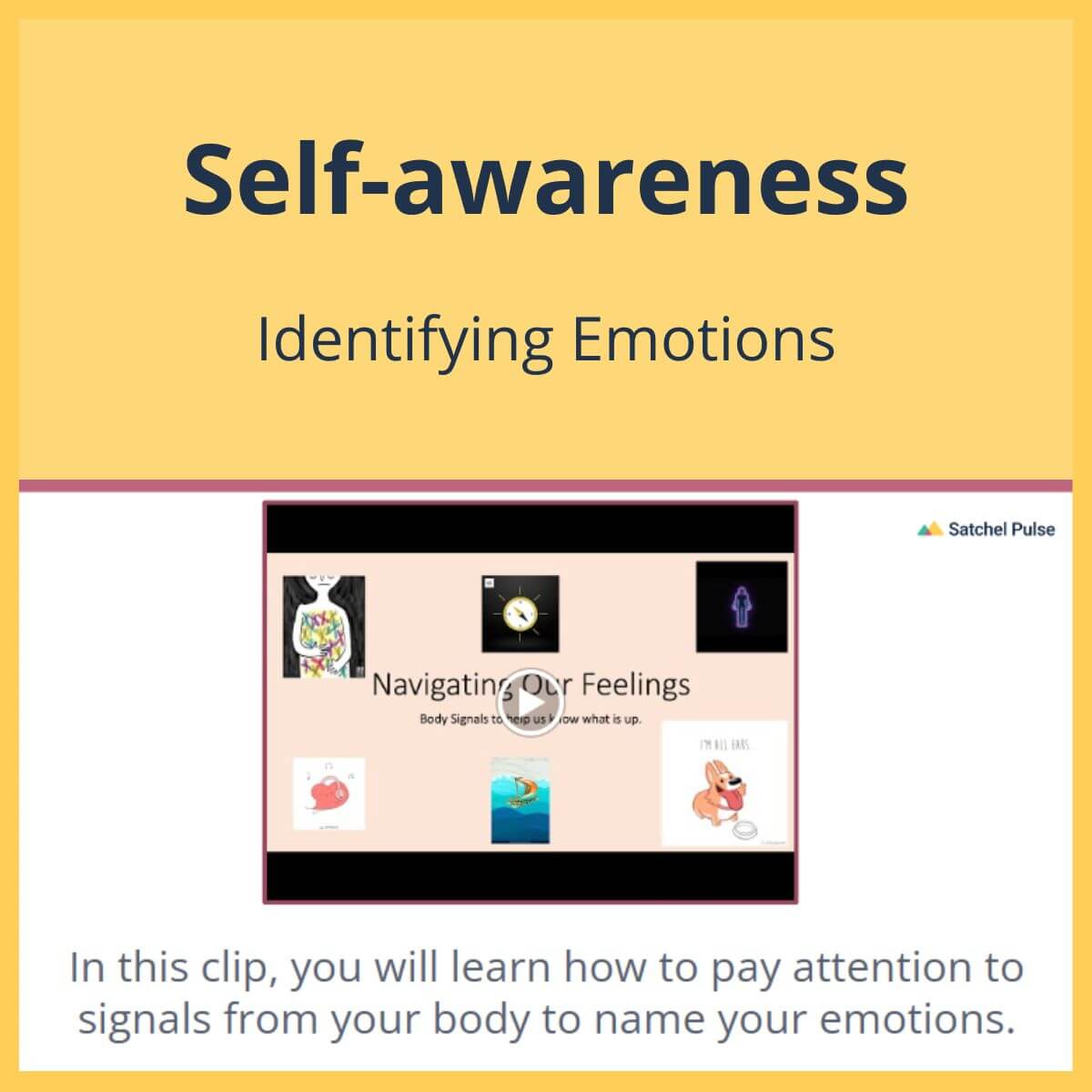 SEL Lesson focusing on Identifying Emotions to use in your classroom as one of your SEL activities for Self-Awareness