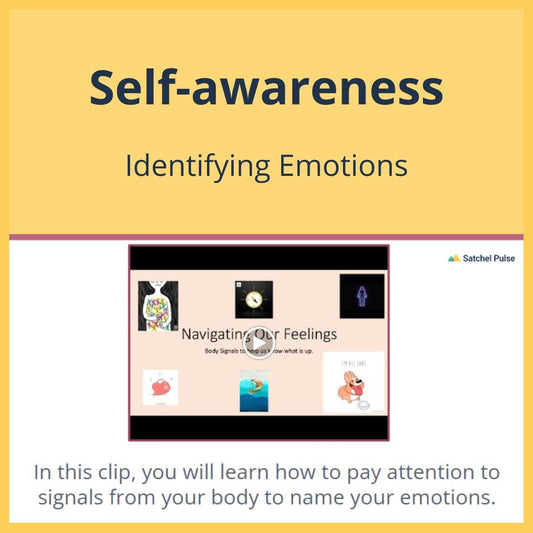 SEL Lesson focusing on Identifying Emotions to use in your classroom as one of your SEL activities for Self-Awareness