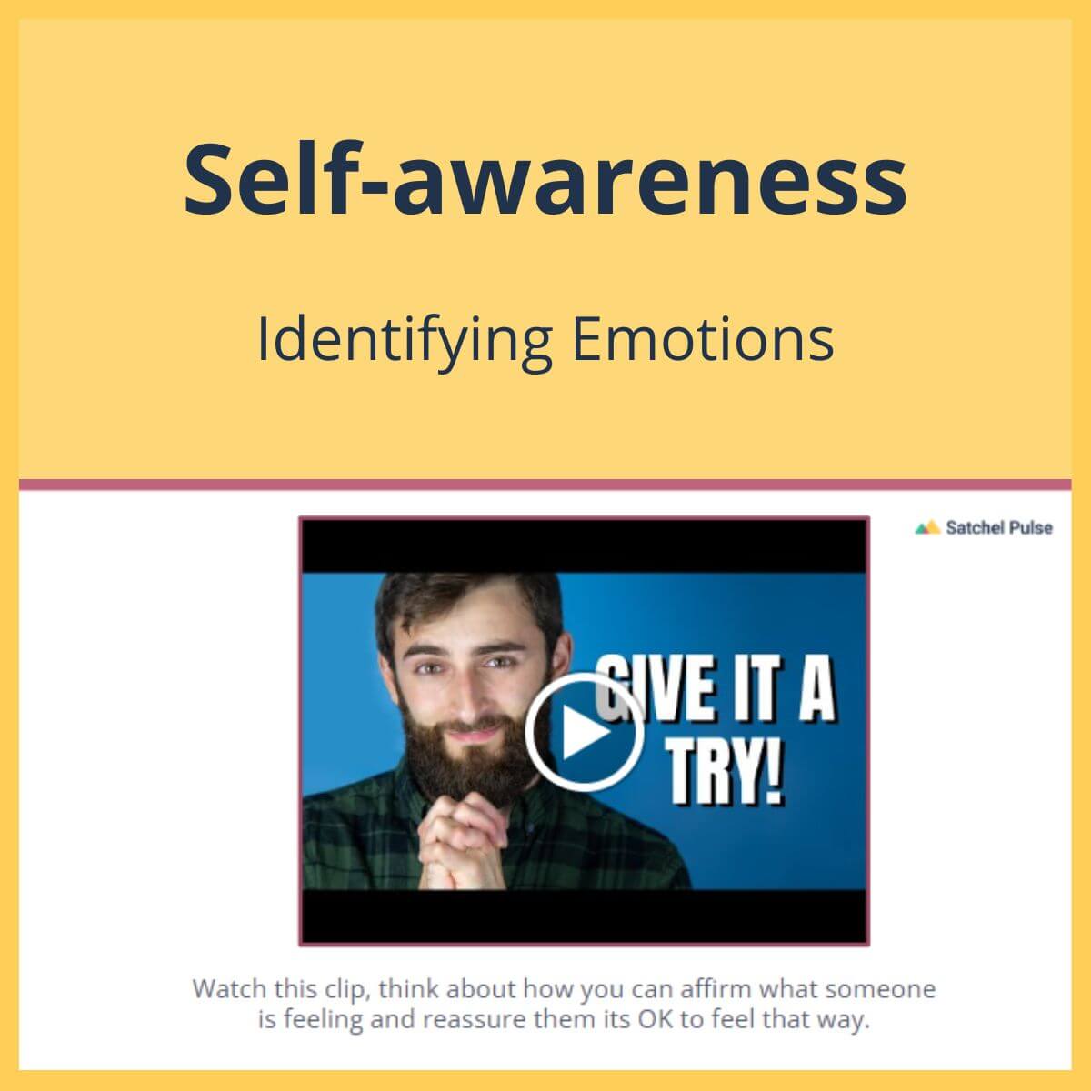 SEL Lesson focusing on Identifying Emotions to use in your classroom as one of your SEL activities for Self-Awareness