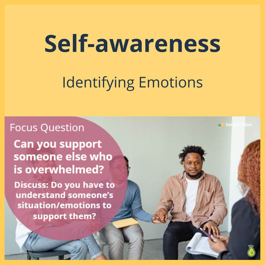 SEL Lesson focusing on Identifying Emotions to use in your classroom as one of your SEL activities for Self-Awareness