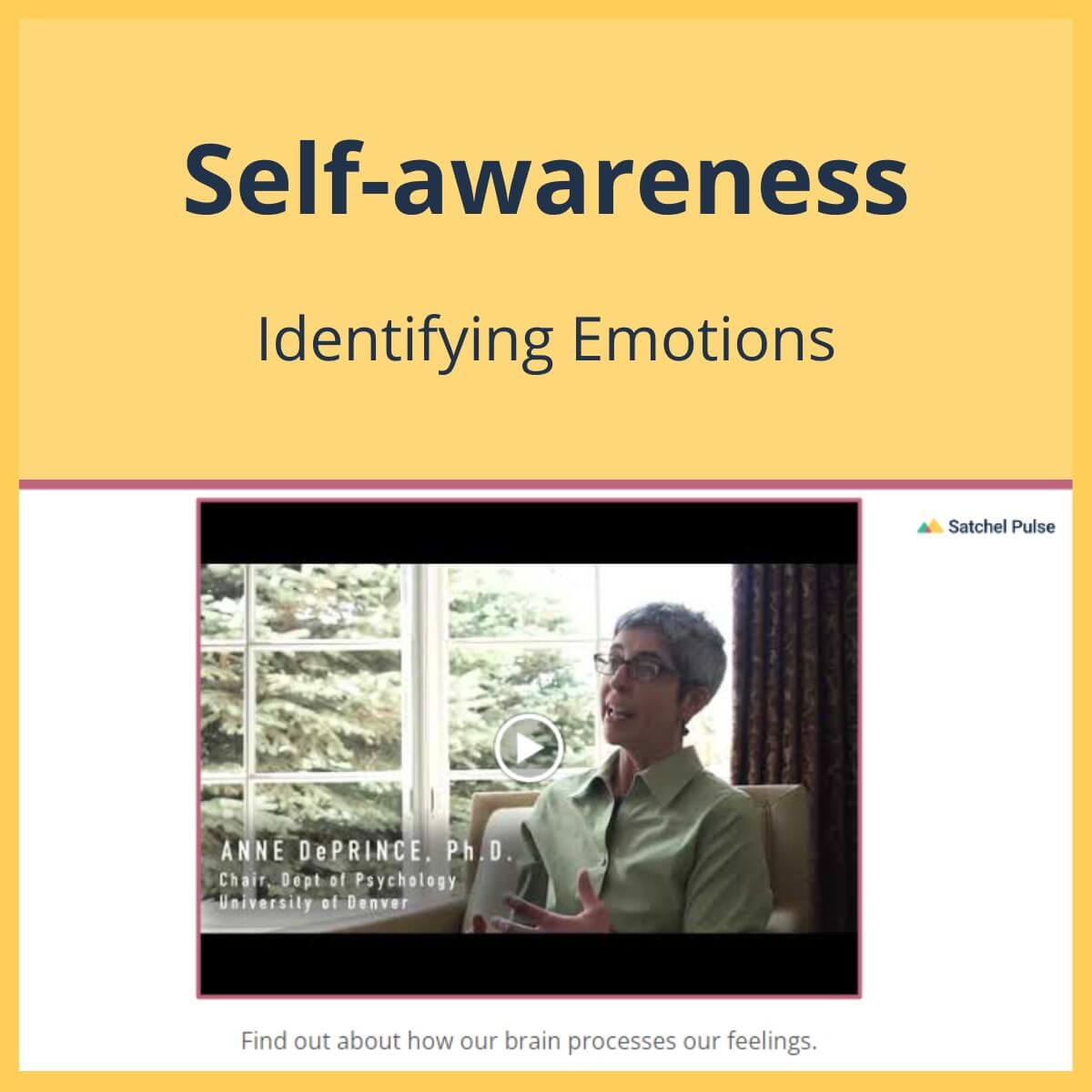 SEL Lesson focusing on Identifying Emotions to use in your classroom as one of your SEL activities for Self-Awareness