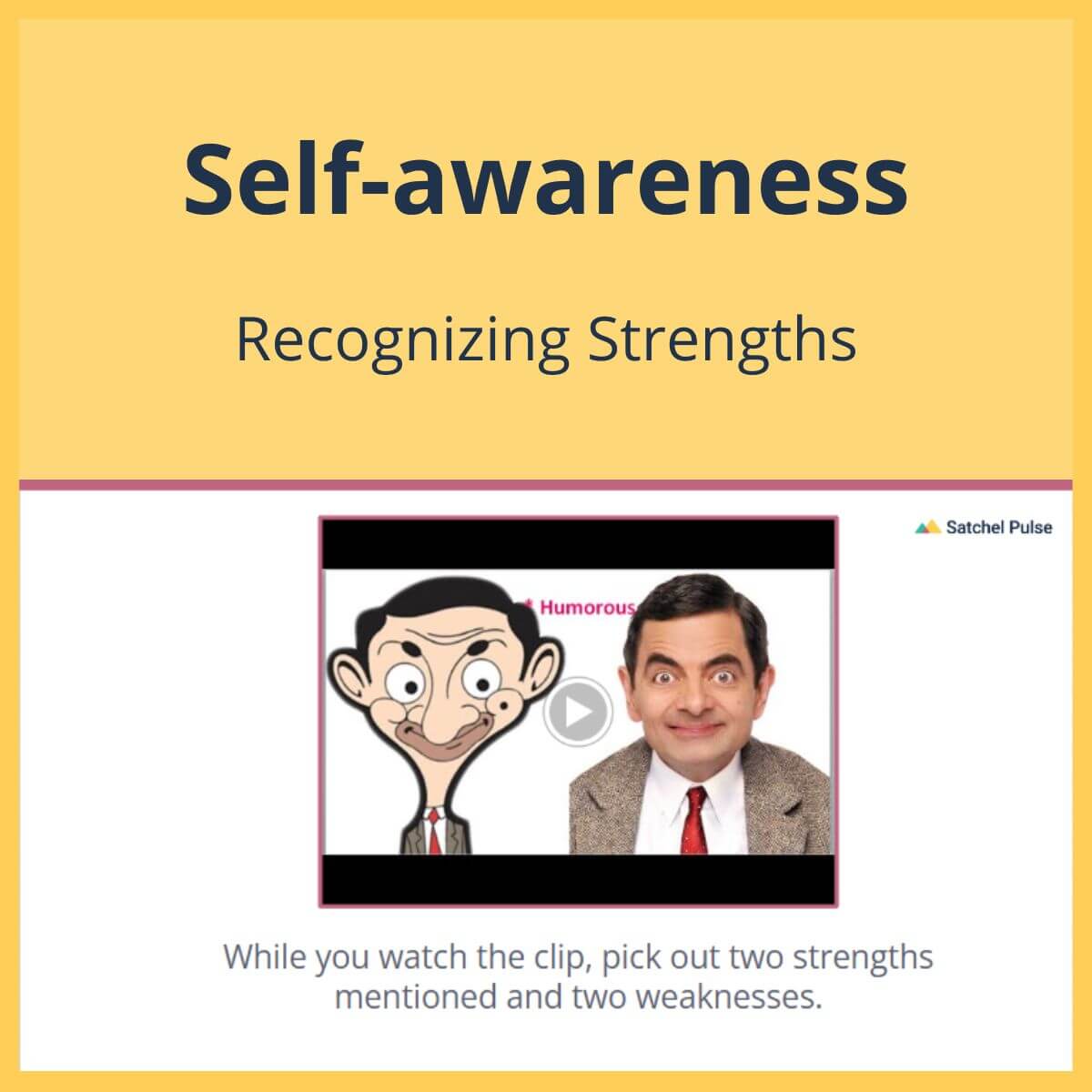 SEL Lesson focusing on Recognizing Strengths to use in your classroom as one of your SEL activities for Self-Awareness