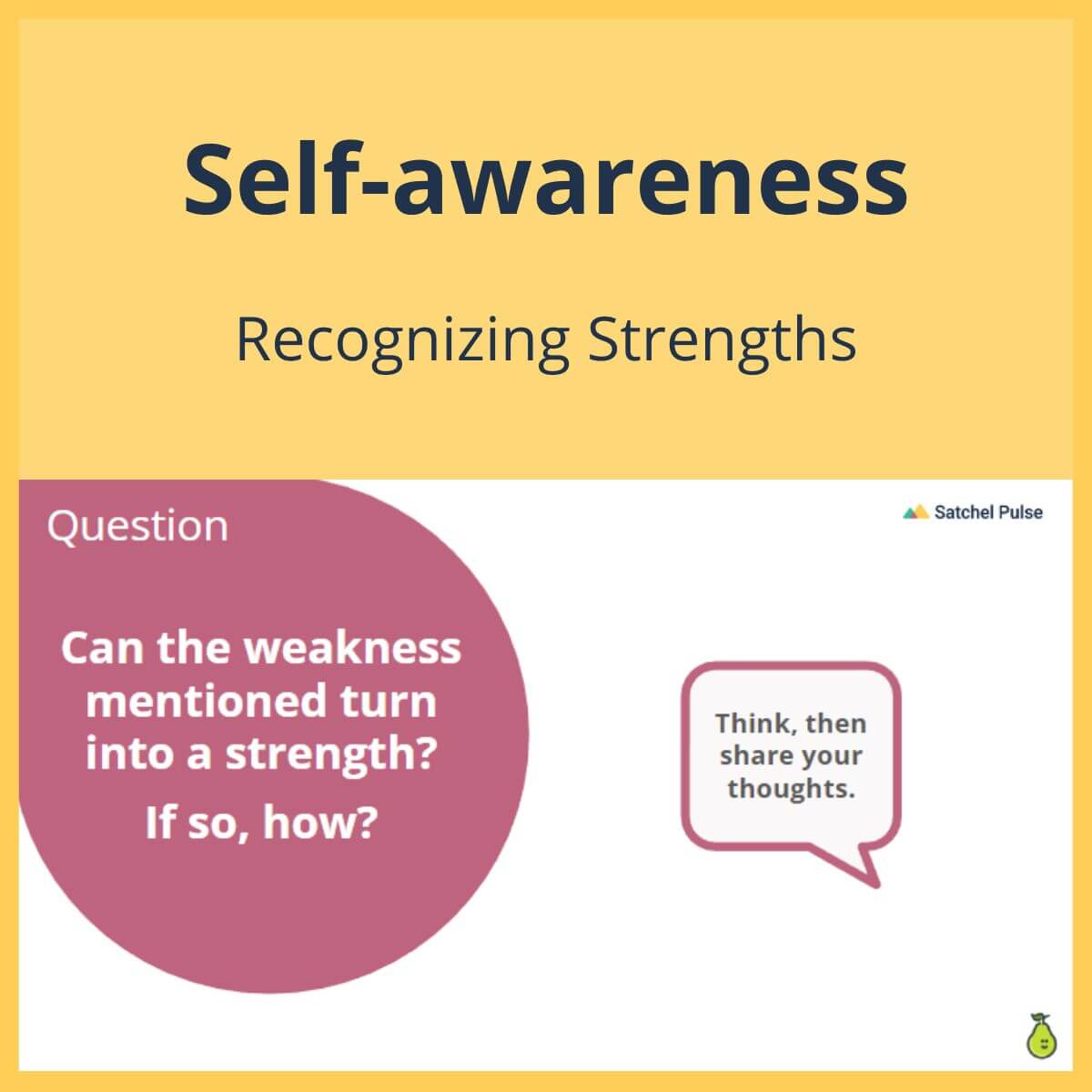 SEL Lesson focusing on Recognizing Strengths to use in your classroom as one of your SEL activities for Self-Awareness