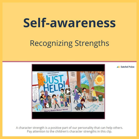 SEL Lesson focusing on Recognizing Strengths to use in your classroom as one of your SEL activities for Self-Awareness
