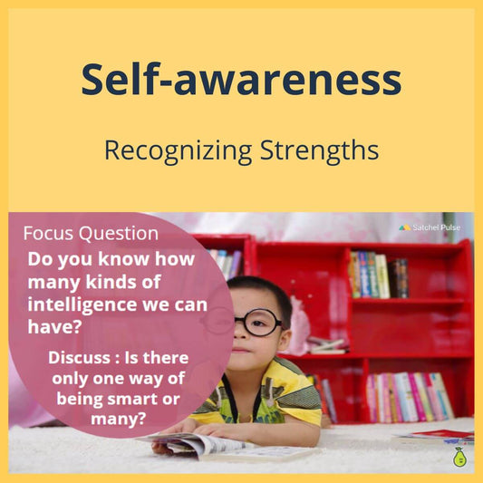 SEL Lesson focusing on Recognizing Strengths to use in your classroom as one of your SEL activities for Self-Awareness