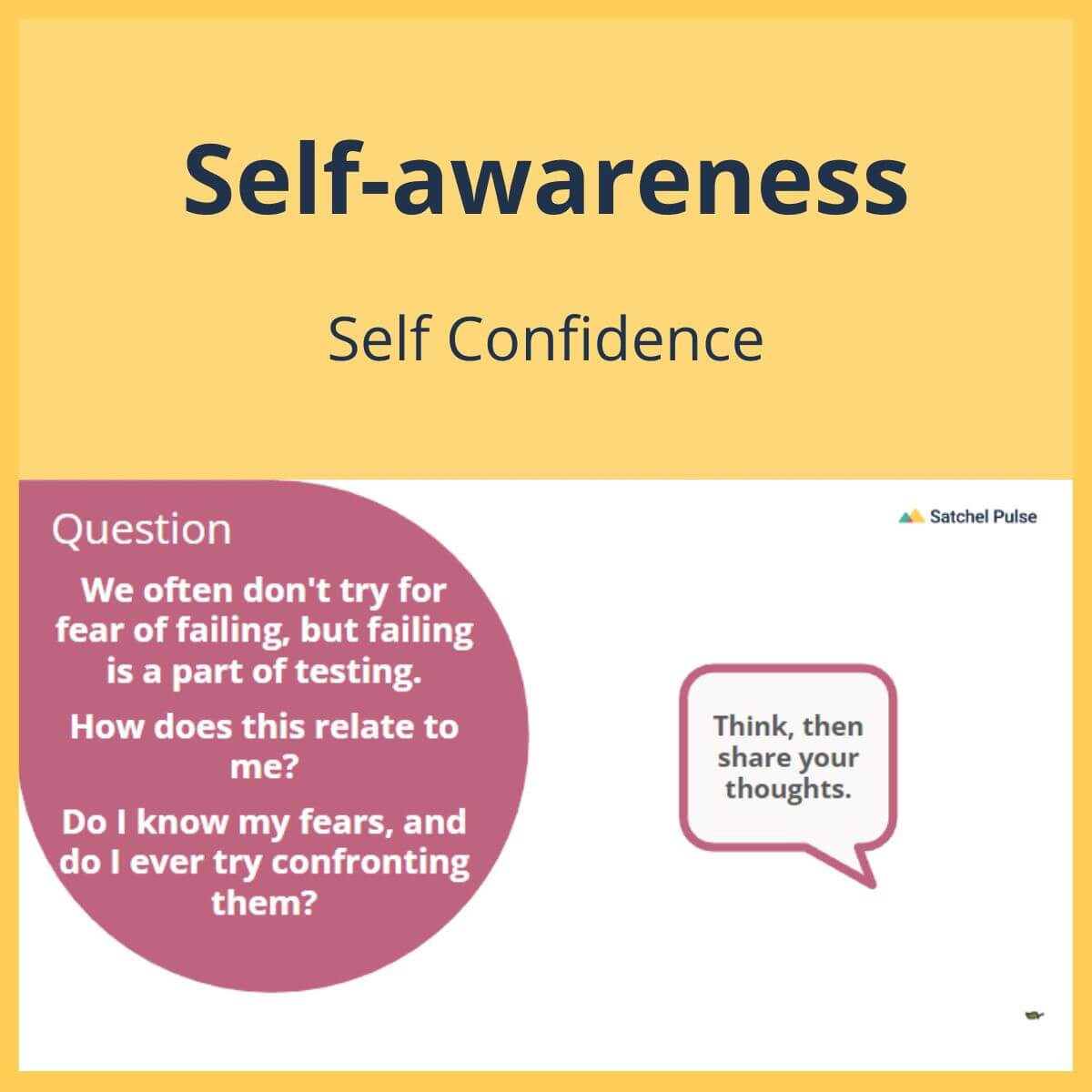 SEL Lesson focusing on Self-Confidence to use in your classroom as one of your SEL activities for Self-Awareness