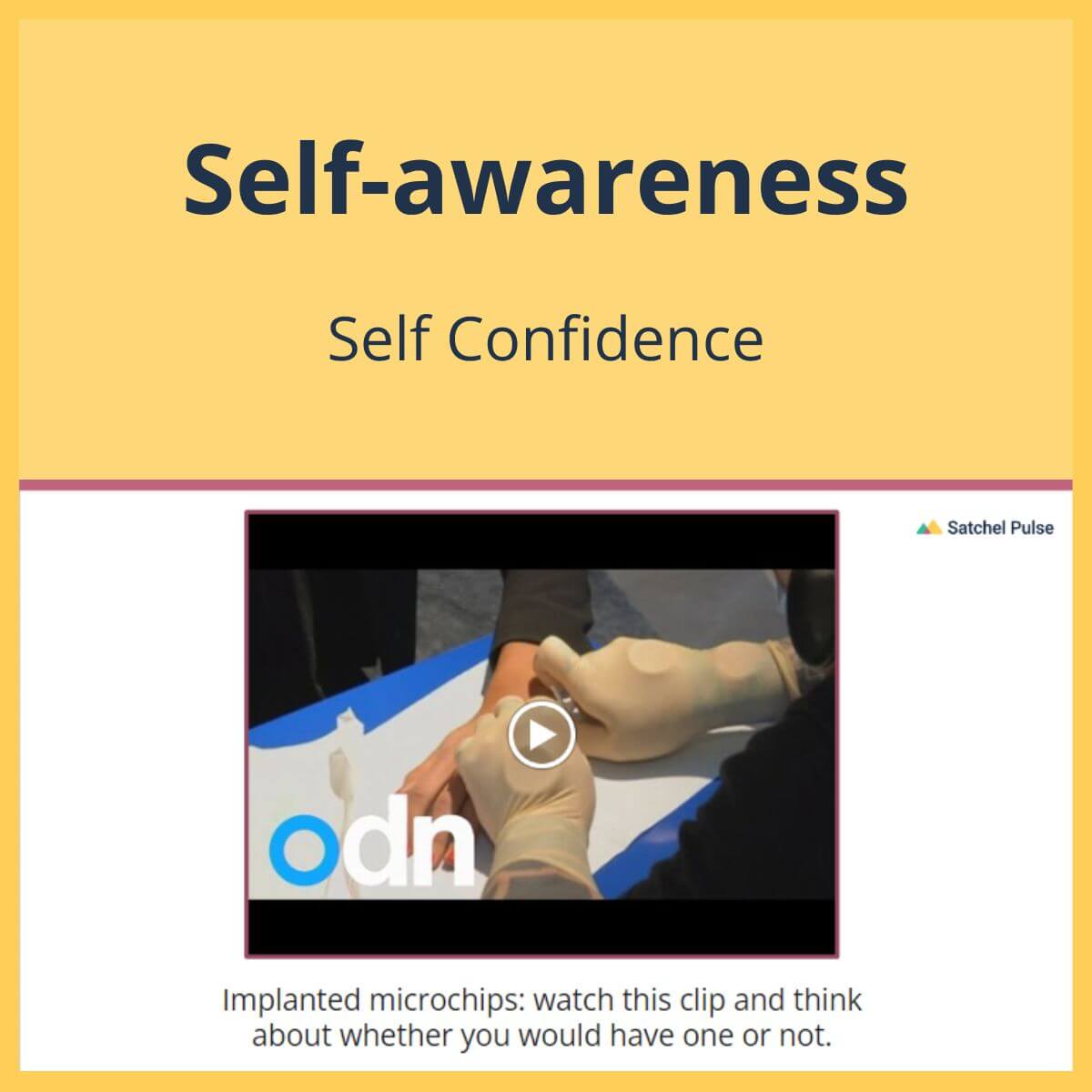 SEL Lesson focusing on Self-Confidence to use in your classroom as one of your SEL activities for Self-Awareness