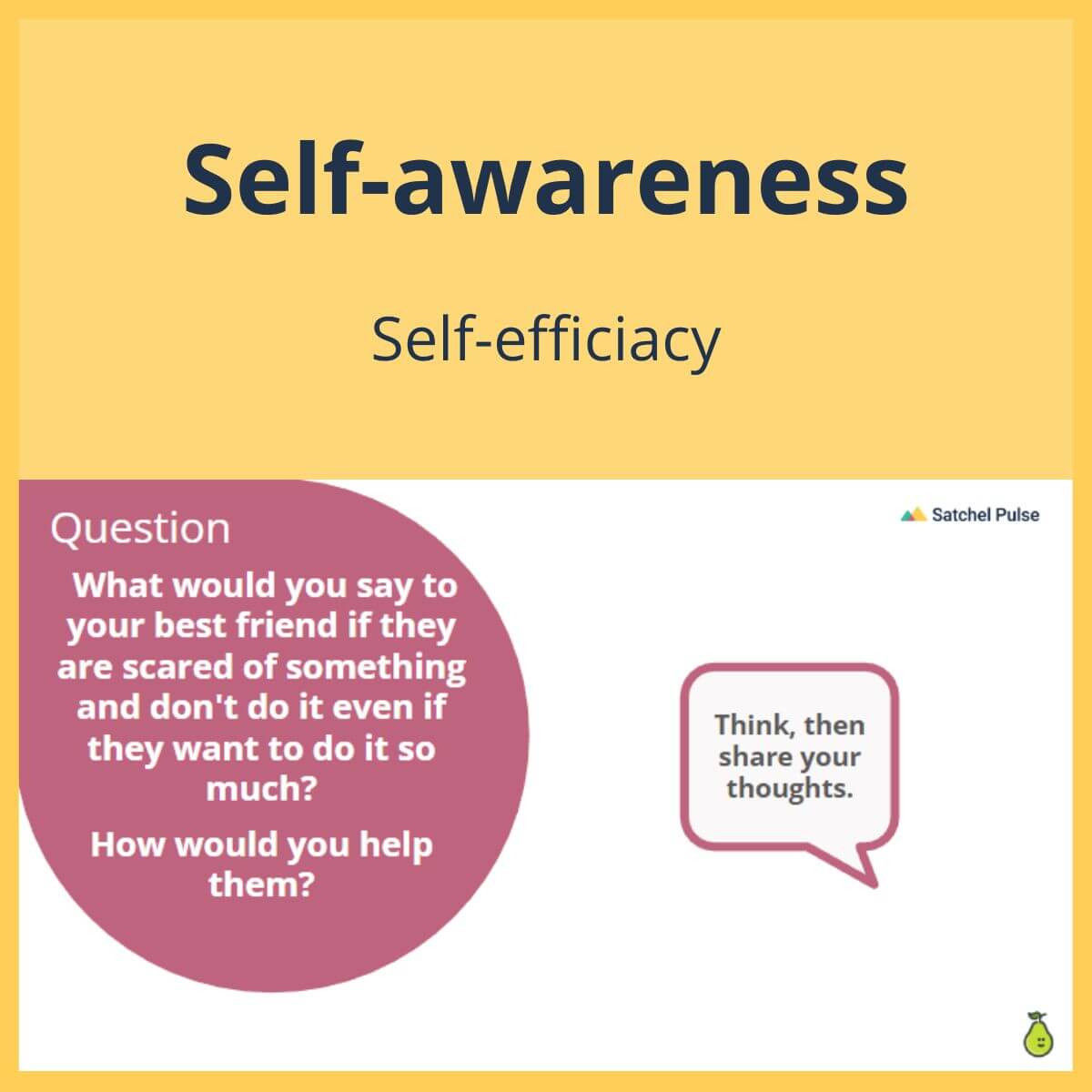 SEL Lesson focusing on Self-Efficacy to use in your classroom as one of your SEL activities for Self-Awareness
