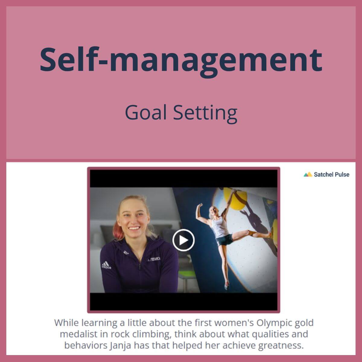 SEL Lesson focusing on Goal Setting to use in your classroom as one of your SEL activities for Self-Management