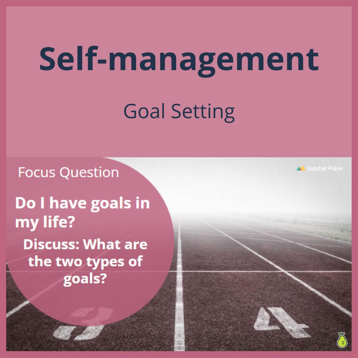 SEL Lesson focusing on Goal Setting to use in your classroom as one of your SEL activities for Self-Management