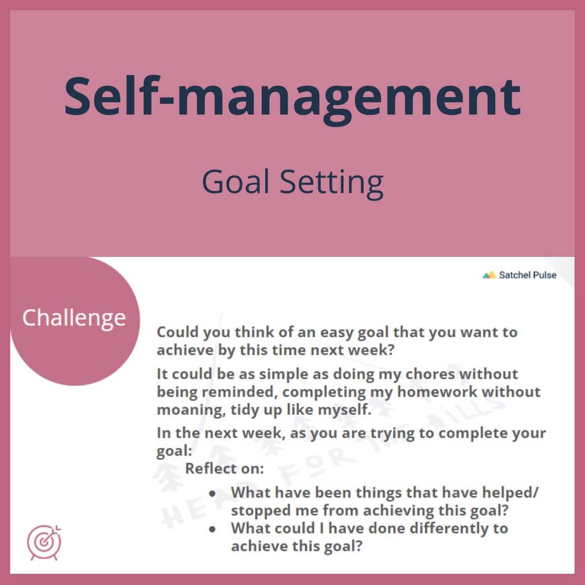 SEL Lesson focusing on Goal Setting to use in your classroom as one of your SEL activities for Self-Management