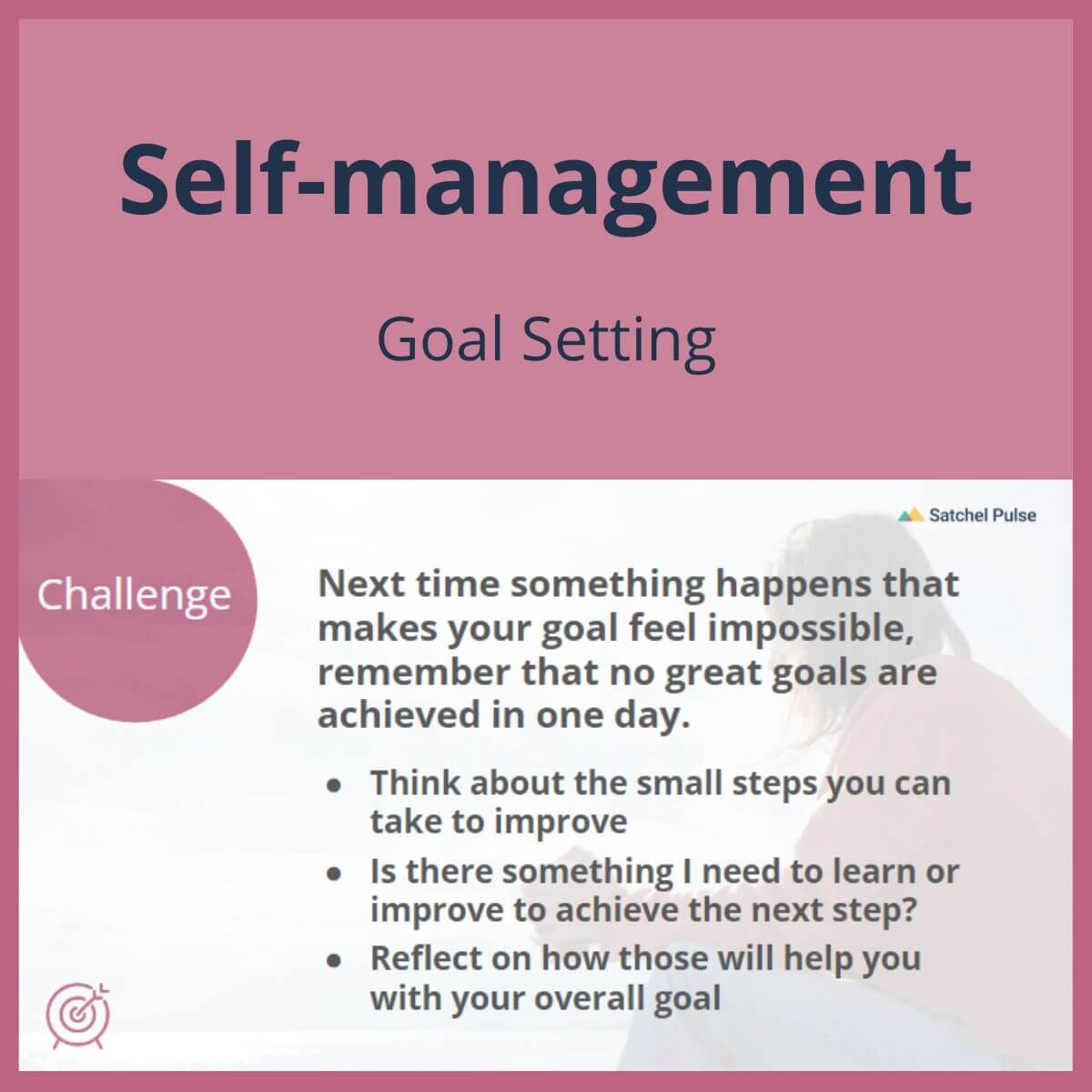 SEL Lesson focusing on Goal Setting to use in your classroom as one of your SEL activities for Self-Management