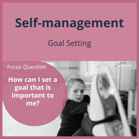 SEL Lesson focusing on Goal Setting to use in your classroom as one of your SEL activities for Self-Management